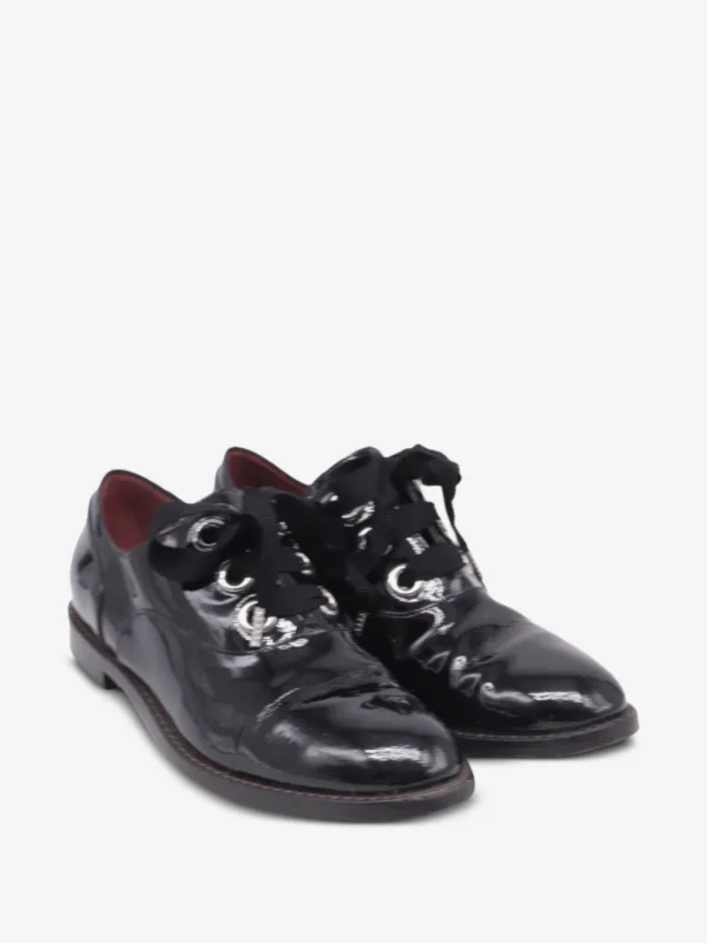 Marc Jacobs vintage lace-up patent leather shoes